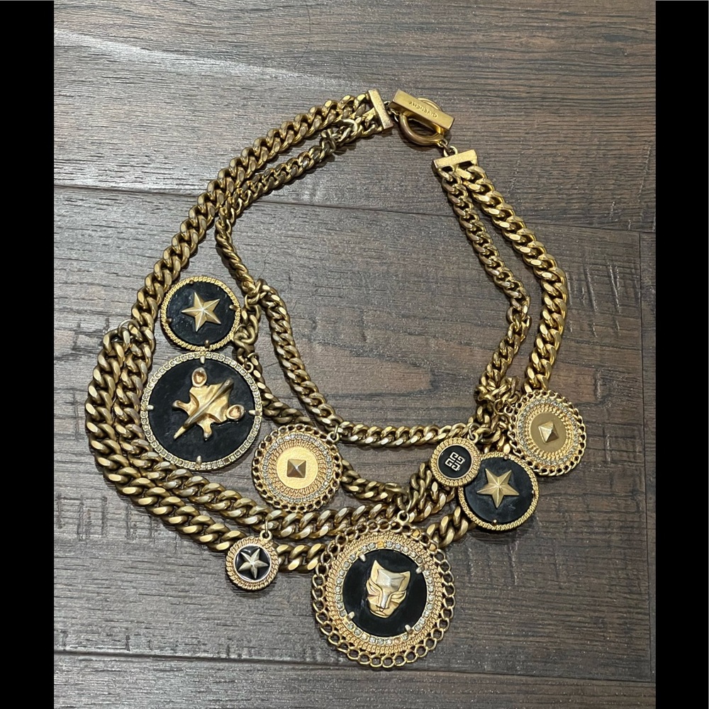 Authentic Givenchy Fashion Statement Necklace